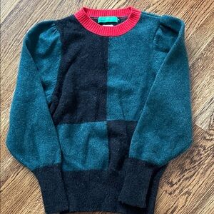Clare V Puff Sweater in Small 
83% Wool 
12% Polyamide 
5% Alpaca